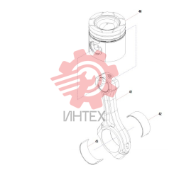 Поршень и шатун WP10.336E53 DHL10Q0078 247kW 60273261