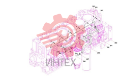 Трубка возврата топлива WP10.336E53 DHL10Q0078 247kW 60273261