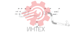 Трубки турбонагнетателя WP10.336E53 DHL10Q0078 247kW 60273261