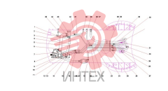 Узел трубопровода ходовой части 12789712 (часть 1)