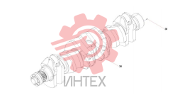 Вал коленчатый WP10.336E53 DHL10Q0078 247kW 60273261