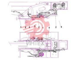 Трубопровод гидравлической системы 12269221