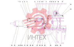 Узел трубок подъемного цилиндра STC750.4A.1.8 12289620