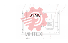 Блок предохранителей STC750S-D4.5.3.1 13460834