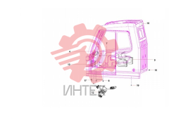 Комплектующие кабины SJC62III75E 12366610