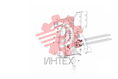 Комплектующие рабочего тормоза 60055856 (часть 1)