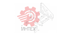 Кронштейн ресивера SYM5323JS.6 12891371