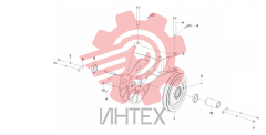 Шкив на конце стрелы 12602258