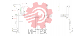 Опора сиденья SW405K1.7.6A 13836536
