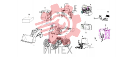 Системы колесного погрузчика SW405K1 13625784