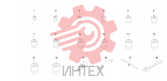 Набор головок ключей 10456280