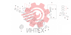 Поршень и коленчатый вал 60041431