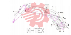 Трубопровод стрелы A810312000362