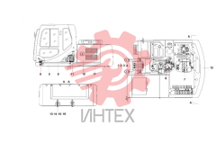 Платформа поворотная SY135C8I3K(US).1 13239608