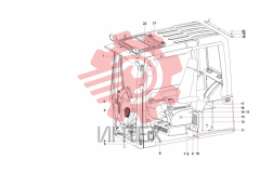 Кабина водителя SY135C9I2K(BR).1.5 13509683