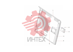 Дверь правая кабины 12677408