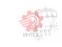 Ковш SY135C8I2KS.3.4A 12634164