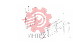 Крепление правой двери SY135C9I3K.1.6.15 13527870