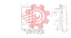 Система охлаждения SY135C9I3K.1.3.3A 13444513 (часть 1)