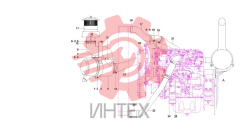Система впускная и выпускная SY135C9I3K.1 13444515 (часть 1)
