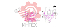 Система впускная и выпускная SY135C9I3K.1 13444515 (часть 2)