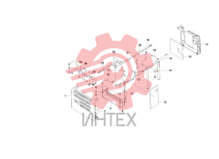 Крепление левой и правой двери SY140 13729508