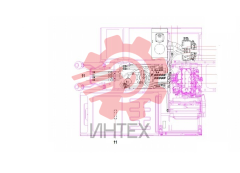 Трубопровод гидравлической системы SY140C1C2K.1.2 13074577 (часть 1)