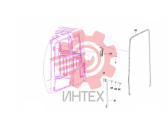 Уплотнение, поручень и молоток аварийный 60305390