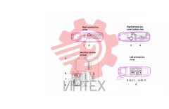 Комплектующие электрической системы кабины SY155C9I3K.5C.1.1 13593435