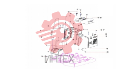 Обвес каркаса кабины SY155 13592841