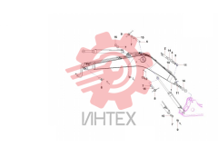 Узел стрелы SY155C9I3K.3 13586312