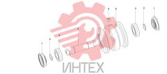 Каток гусенинчный 12934830