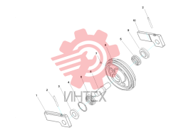 Колесо направляющее 60022088
