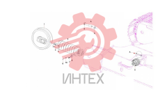 Колесо направляющее и натяжитель 11727970