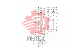 Комплектующие клапана PVD8PC6008 60170604 (часть 1)