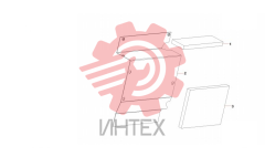 Пластина двигателя правая 12782050