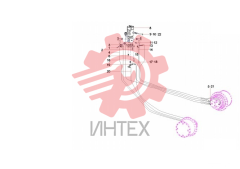 Соединения трубопровода бортовых редукторов 11567653