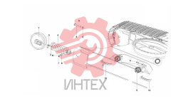 Колесо направляющее и натяжитель 11705072