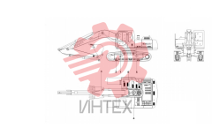 Компоненты основные экскаватора SY215C9 11584794