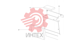 Пластина двигателя правая 11672684