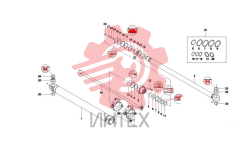 Цилиндр рукояти 20T 60270929