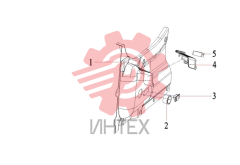 Стенка передняя правая 61019395