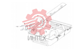 Капот SY215C9C5KL.1.6.6A 13602963