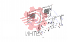 Накладка левой двери SY215C9C5KL.1.6.2 13349399