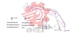 Система гидравлическая стрелы SY215CAI4K.3 12728433