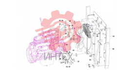 Система радиатора и вентилятора (часть 2) SY215C9C5KL.1.3A.3 13700551