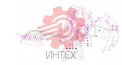 Трубопровод клапана (часть 1) SY215C9C5KL(EU).1.4.3 13708928
