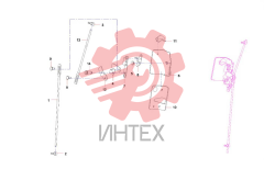 Механизм дверного замка A222200000147