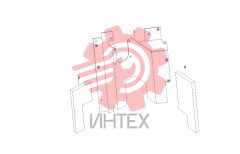 Перегородка двигателя левая A810502012314