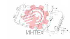 Капот в сборе SY215C9M3KS.1.6.16B 13625845